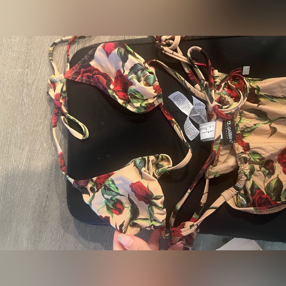 Authentic and RARE gorgeous new without tag dolce and gabbana bikini!!! 😍💗 - Picture 2 of 7